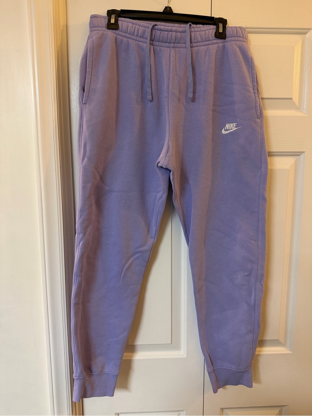 Nike Kids Purple Lavender Fleece Joggers